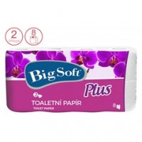 Big soft plus 2vr 8ks toaletni papir