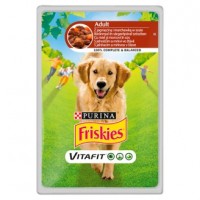 Friskies PES VitaFit kapsička s jehněčím a mrk...