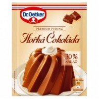 Dr. Oetker Premium Puding Hořká čokoláda 52g