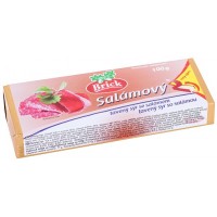 Brick Tavený sýr salámový 100g