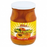 Alibona kompot Meruňky se sladidlem 330g