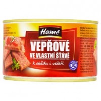 Hamé Vepřové ve vlastní šťávě 400g