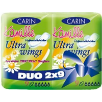 Carine Ultra wings Duo dámské vložky 18 ks/bal.