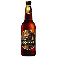 Velkopopovický Kozel 11, řezaný, sklo 0,5l