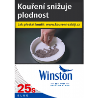 Winston modrý 25's