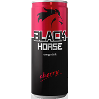 Black Horse Energetický nápoj Cherry 250 ml