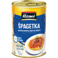 Hamé Špagetka masová směs hotové jídlo 415g