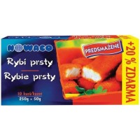 Nowaco Exclusive mleté rybí prsty 10 ks 250g + 5...