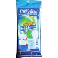 Deep fresh Bathroom Čistící ubrousky na koupeln...