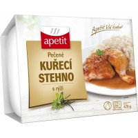 Apetit Pečené kuřecí stehno s rýží 470g