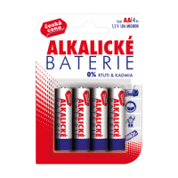 Česká cena Tužková baterie alkalická R6 AA