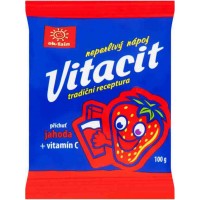 Vitacit neperlivý nápoj v prášku jahoda+vitam...