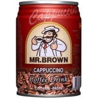mr brown coffee drink cappuccino 240ml