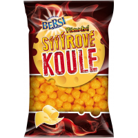 Bersi snack pikantní sýrové koule 120g
