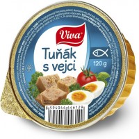 Viva tuňák s vejci 120g