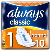 Always Classic Normal hygienické vložky 10 ks