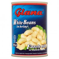 Giana Fazole bílé ve slaném nálevu 400g