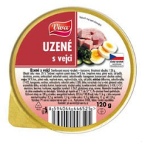 Viva maso uzené s vejci 120g