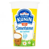 Mlékárna Kunín Smetana na vaření 12% 215g
