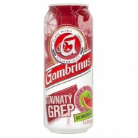 Gambrinus Šťavnatý grep, plech 0,5l Gambrinus Šťavnatý grep, plech 0,5l