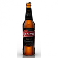 Krušovice pivo černé 500ml vratná láhev