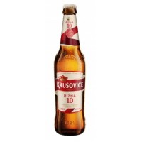 Krušovice Řízná 10, světlé výčepní, sklo ...