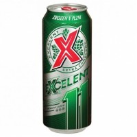 Excelent 11, speciální světlý ležák, plech 0...