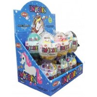 Aras vejce unicorn s bonbóny a hračkou 1ks