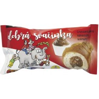 Čtyřlístek croissant s kakaovou náplní 45g