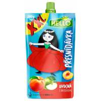 Hello Ovocná přesnídávka s broskvemi XXL 200g