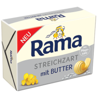 Rama kostka s máslem a mořskou solí 250g