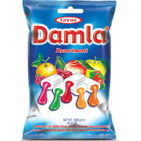 Damla Plněné bonbóny s ovocnou příchutí 1 kg