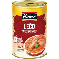 Hamé Lečo s uzeninou 415g