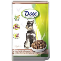 Dax kapsičky pro psy hovězí+králík 100g