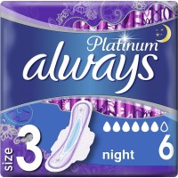 always vložky Platinum Ultra Night 6 ks