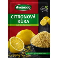 Avokádo Citronová kůra sušená strouhaná 14g