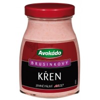 Avokádo křen strouhaný brusinkový 175g