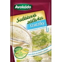 Avokádo Salátová zálivka tzatziky s česnekem ...