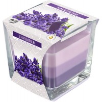 Bispol 3barevná svíčka Lavender 170g