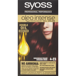 Syoss Oleo Intense dlouhotrvající olejová barva Burgundská Červeň 4-23