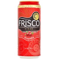 Frisco Cider brusninka 400 ml, plech Frisco Cider brusninka 400 ml, plech