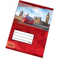 Školní sešit P A6, 40listů, linka 8mm