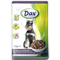 Dax kapsičky pro psy krůtí+kachní 100g