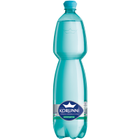 Korunní jemně perlivá minerální voda 1,5L