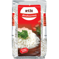 Česká Cena Rýže dlouhozrnná loupaná 1kg