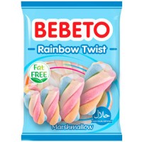 Bebeto marshmallow rainbow twist 60g