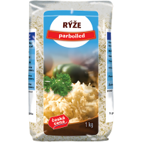 Česká cena Rýže dlouhozrnná parboiled 1kg
