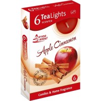 Santo čajová svíčka 6ks Apple Cinnamon