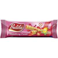 Balila kukuřičné trubičky jahodové 18g