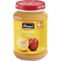 Hamé Kojenecká výživa banán, jablko 190g